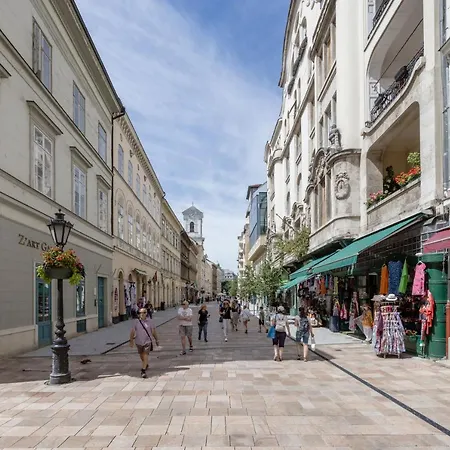 Skyline Serenity Retreat @vaci Famous Street Budapeşte